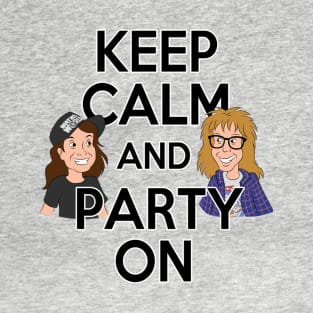 Keep Calm and Party On T-Shirt